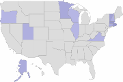 regional popularity map